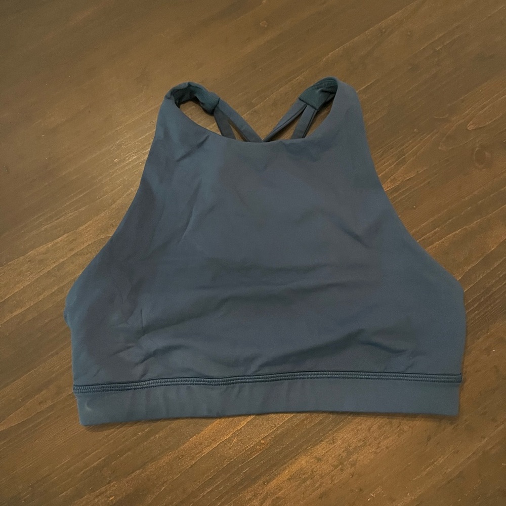 Blue Lululemon Sports Bra